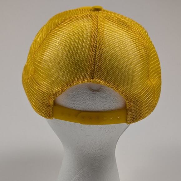 Vintage Rio Airlines Meshback Snapback Yellow Red Summer Bright Snapback Hat - Picture 5 of 6